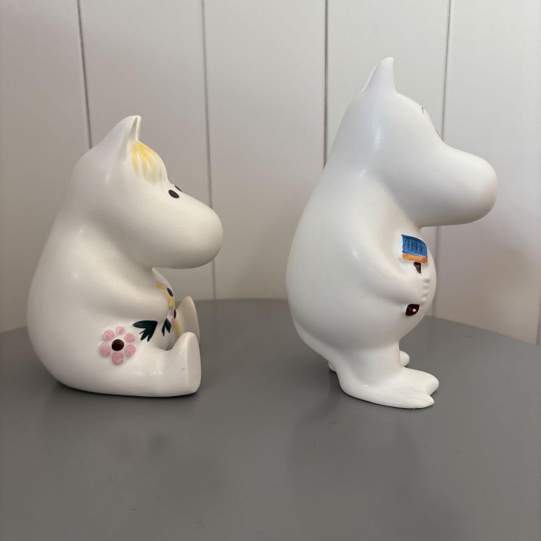 ムーミン 置物 2体セット