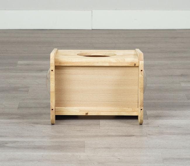 北欧風キャットキューブ幅45cm 無垢材 キャットハウス サイドテーブル（93）
