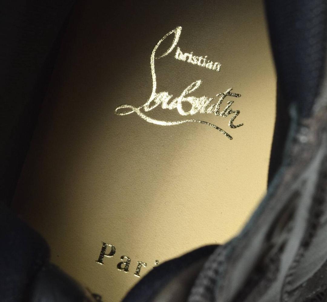 未使用 クリスチャンルブタン TOP RUI レザースニーカー 42 (27)