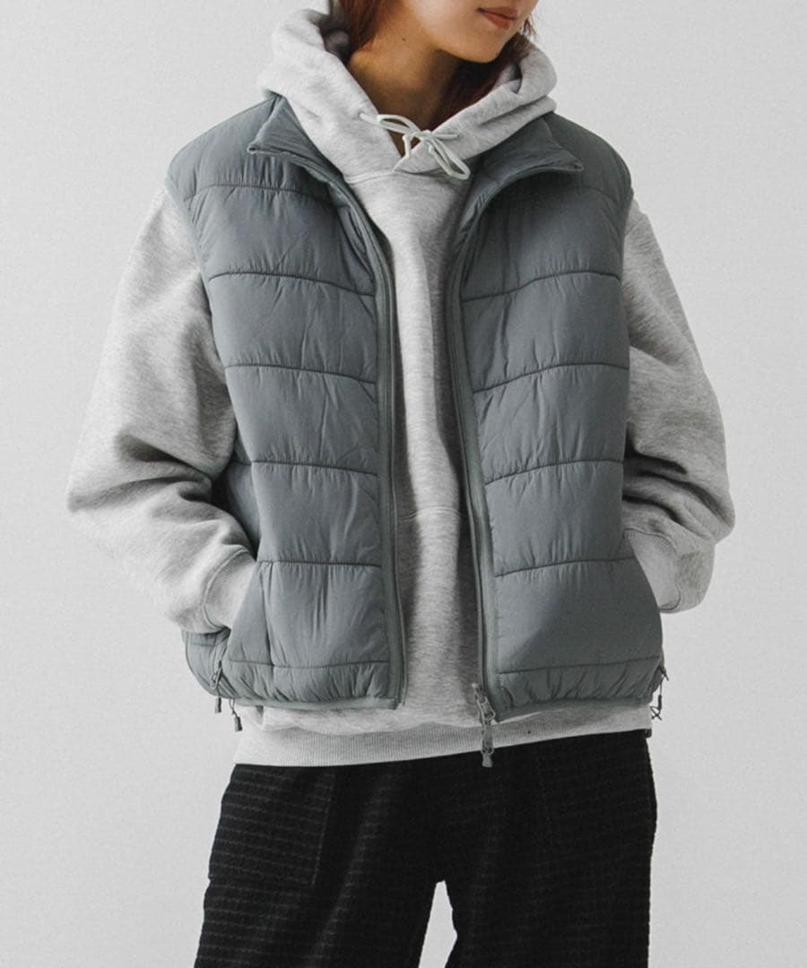 DAIWA PIER39 ダウンベスト リバーシブル 24AW ライトグレー