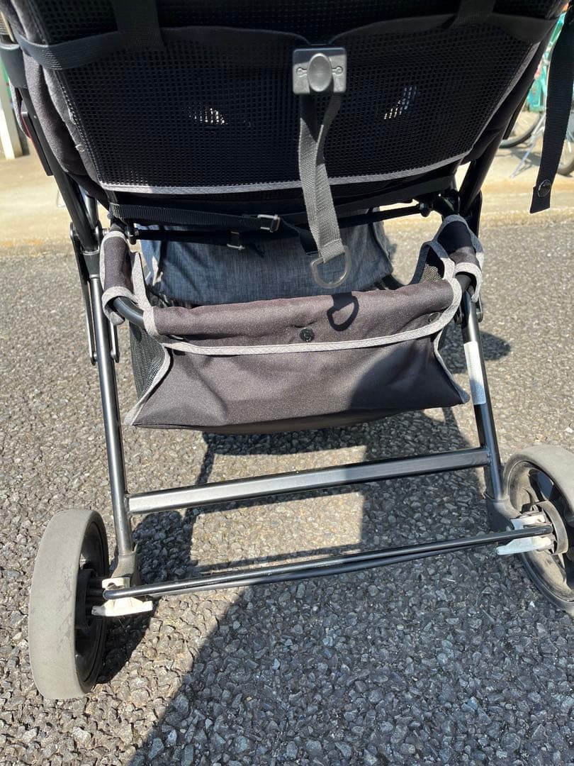 ☆*☆様 besrey 2人乗りベビーカー グレー