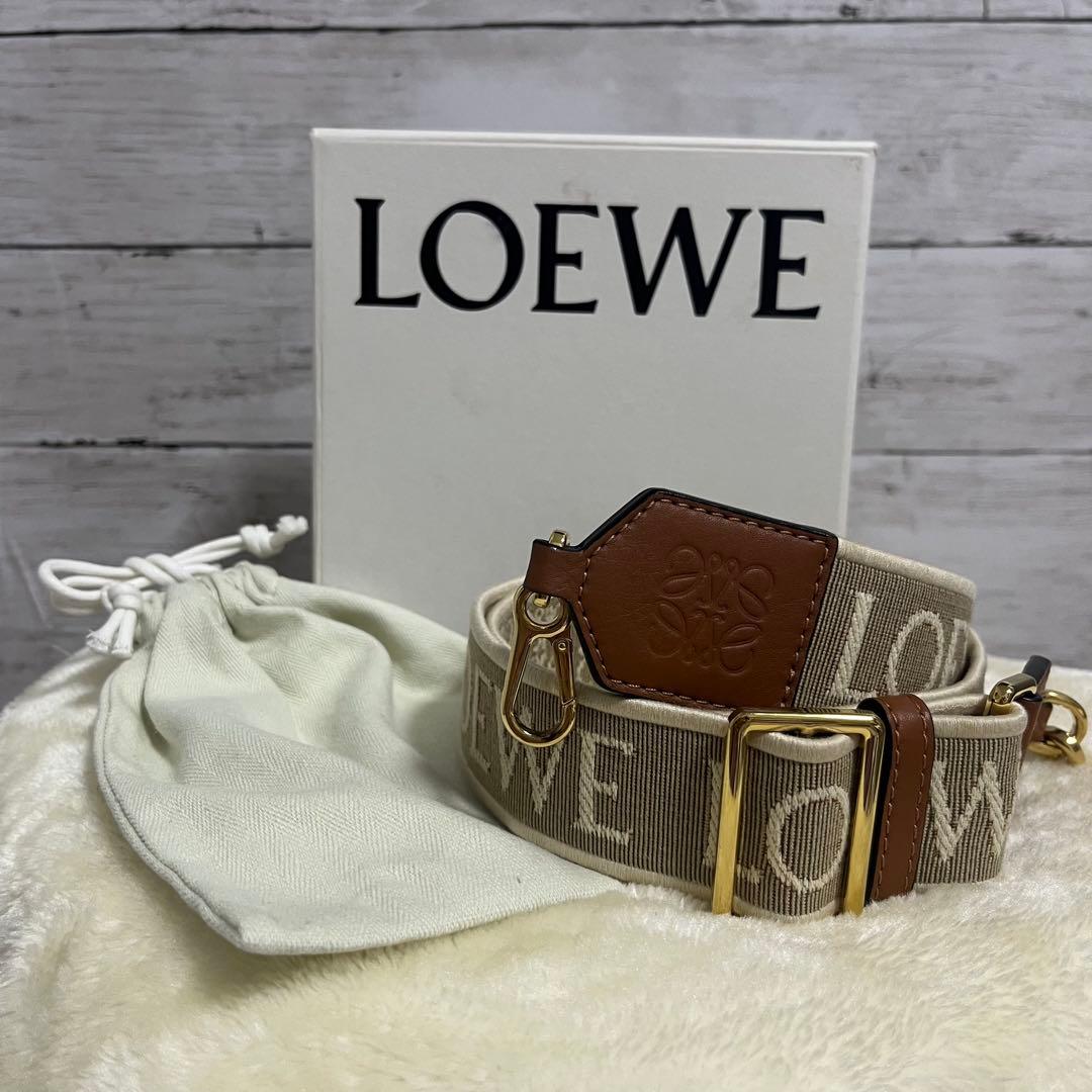 美品！LOEWE ロエベ アナグラムロゴ ショルダーストラップ