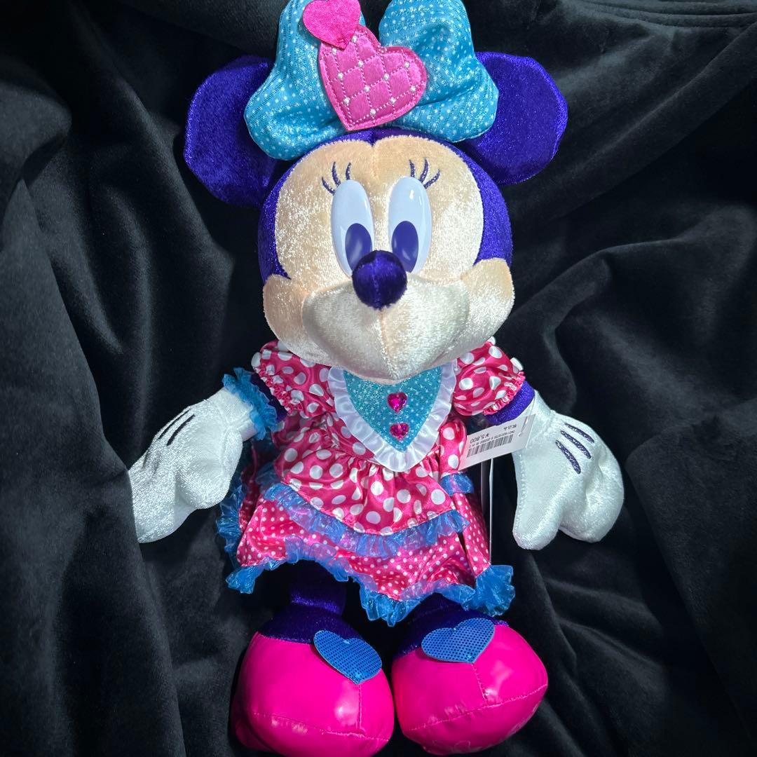 東京ディズニーランド　パルパルーザ　ミニーぬいぐるみ