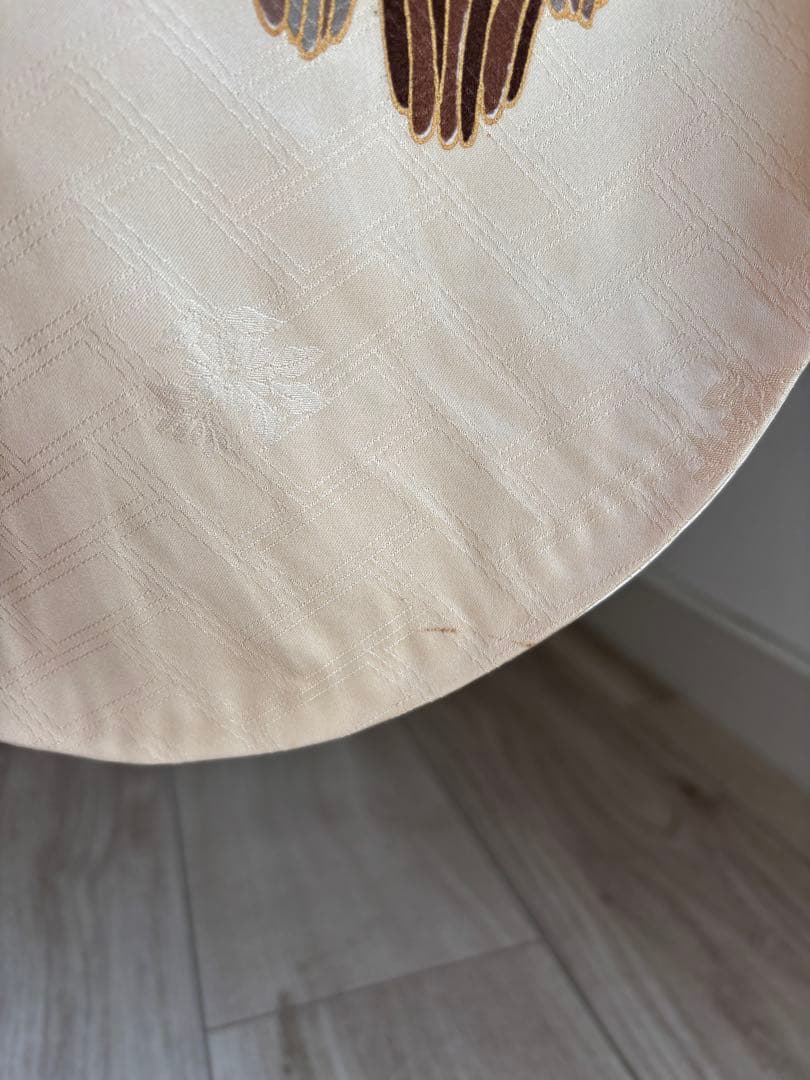 ♡ 【特別大特価❣️④】振袖フルセット　正絹　成人式　ベージュ系