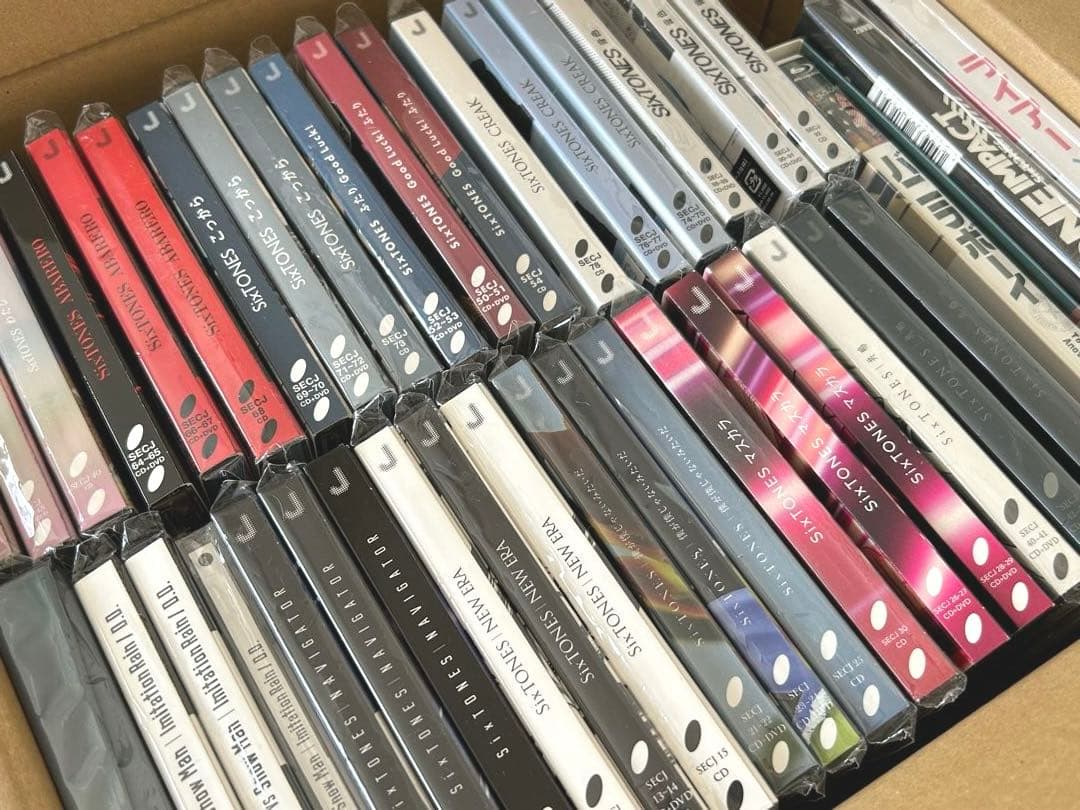 SIXTONES CD DVD 40枚 まとめ売り 未開封品あり