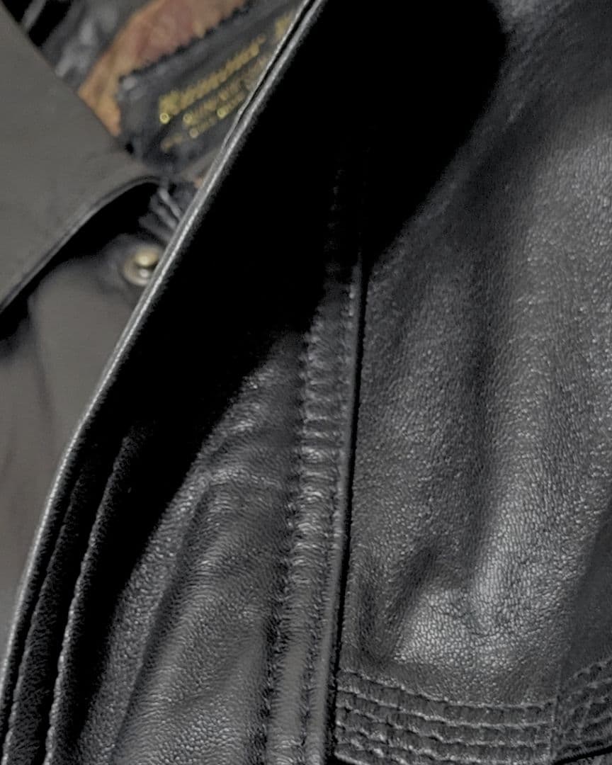 【sushi】90sレザージャケットG-1 ヴィンテージ ブラック