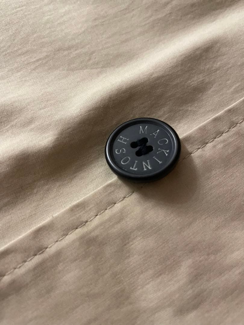 マッキントッシュ⭐️38⭐️ステンカラーコート⭐️ベージュ⭐️八木通商ヴィンテージ黒タグ