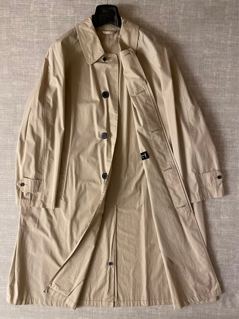 マッキントッシュ⭐️38⭐️ステンカラーコート⭐️ベージュ⭐️八木通商ヴィンテージ黒タグ