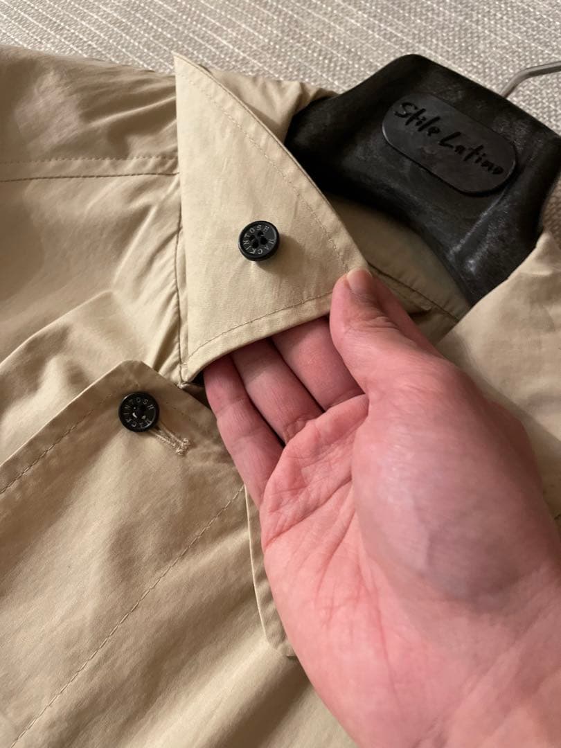 マッキントッシュ⭐️38⭐️ステンカラーコート⭐️ベージュ⭐️八木通商ヴィンテージ黒タグ