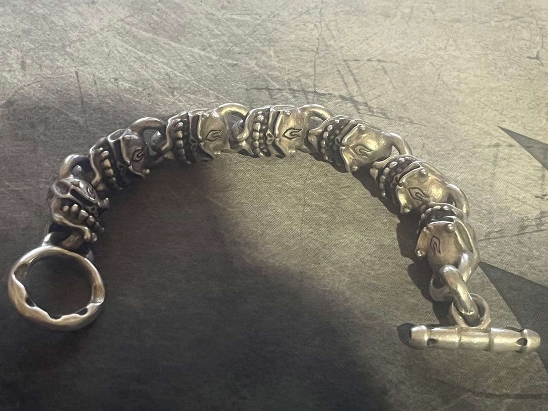 スターリンギア 旧型デビルブルーザー フルスカルブレスレット【廃盤モデル】