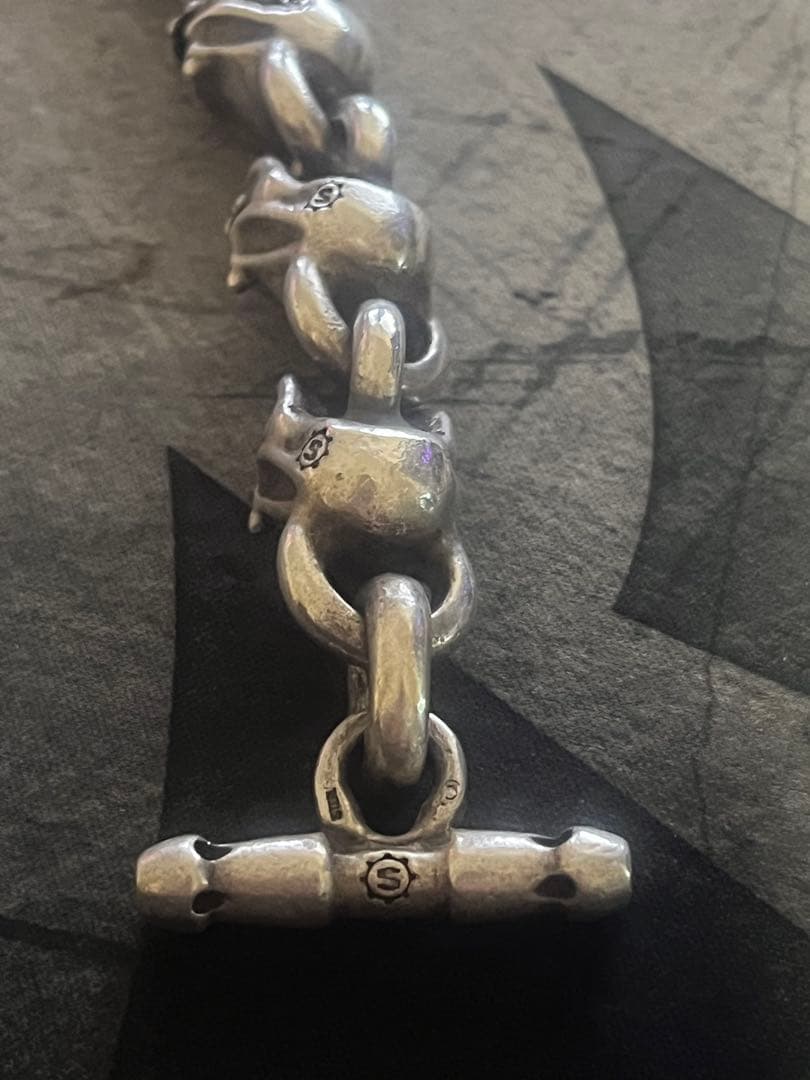 スターリンギア 旧型デビルブルーザー フルスカルブレスレット【廃盤モデル】