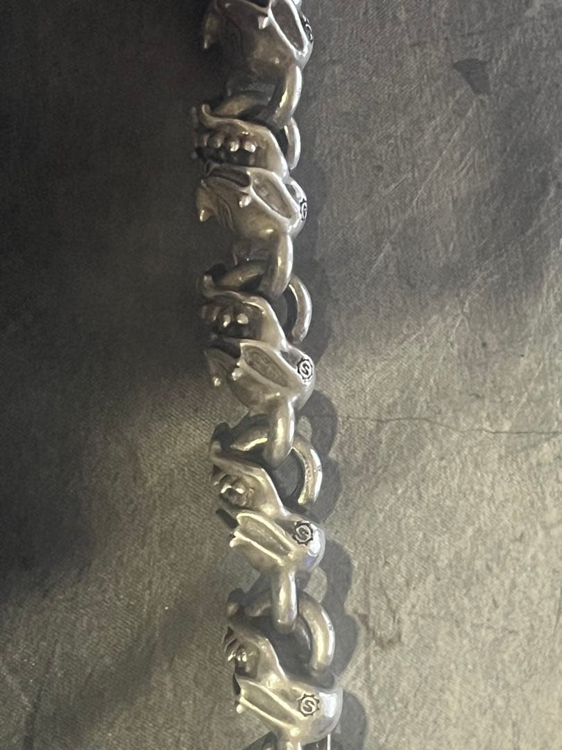 スターリンギア 旧型デビルブルーザー フルスカルブレスレット【廃盤モデル】