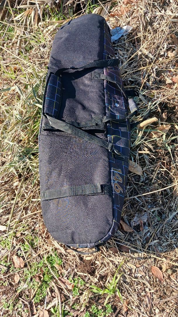 スノーボードとブーツセット　バートンのボードケース付き