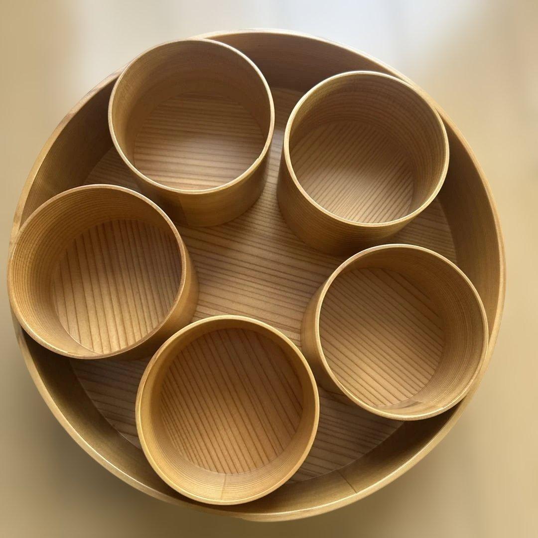 大館工芸社 曲げわっぱ そうめんセット 秋田杉 素麺 伝統工芸品