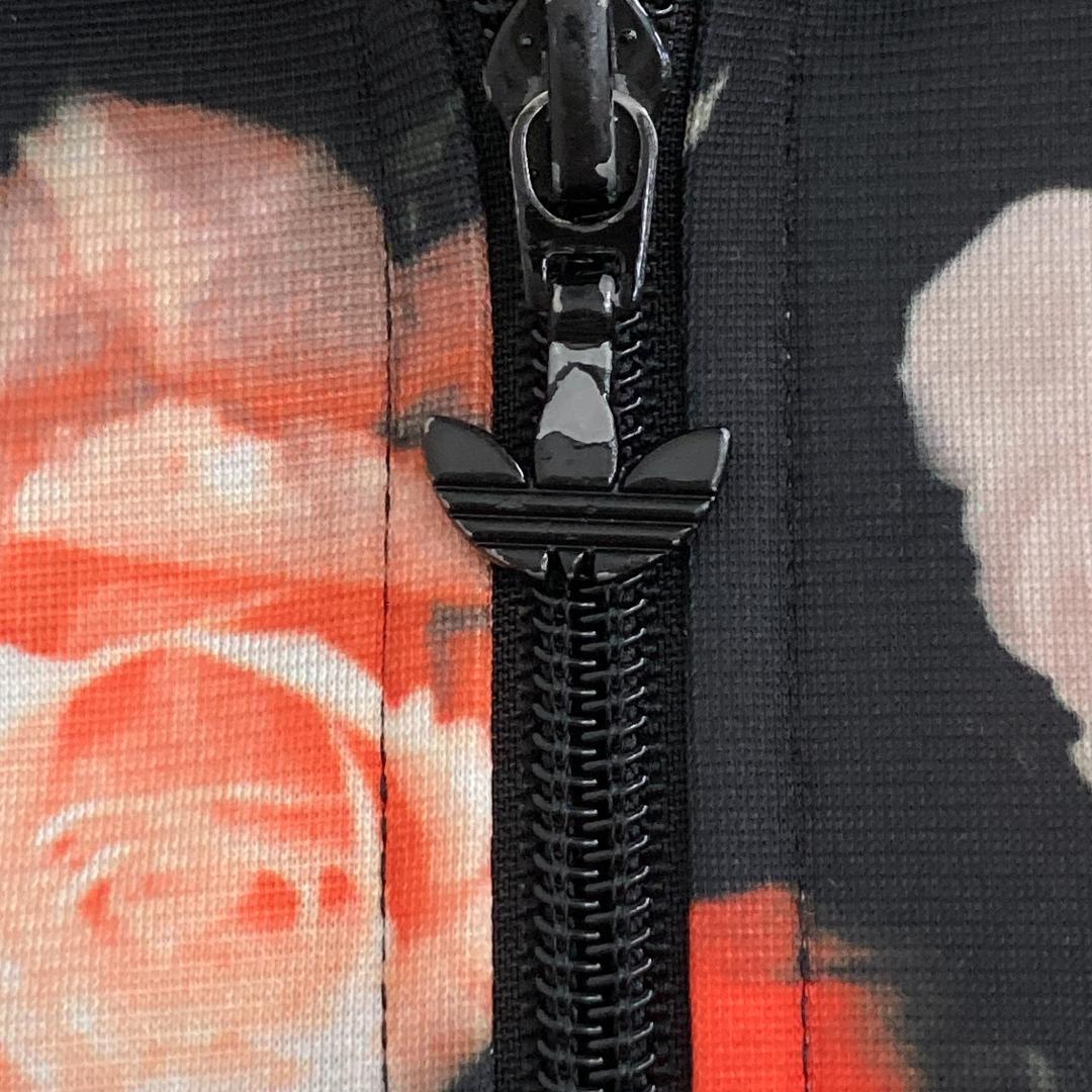 adidas アディダス 黒 長袖 ジャージ S