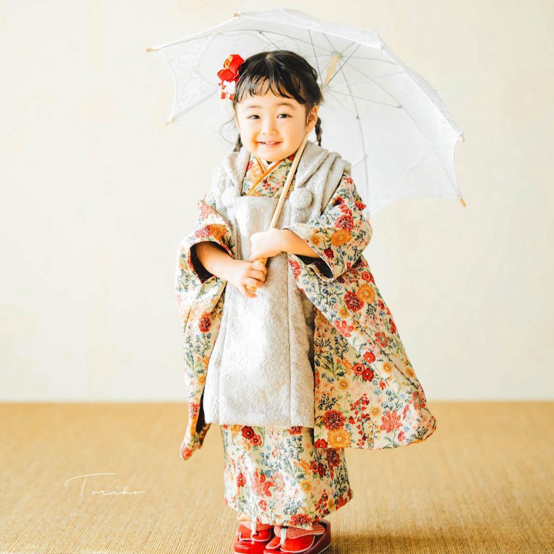 ［あみ］3歳七五三 着物 単品