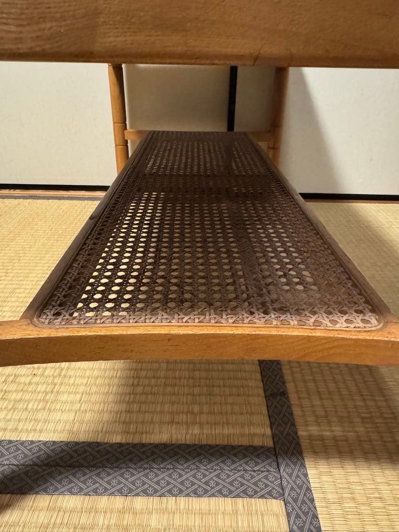 リビングテーブル センター ローテーブル 籐