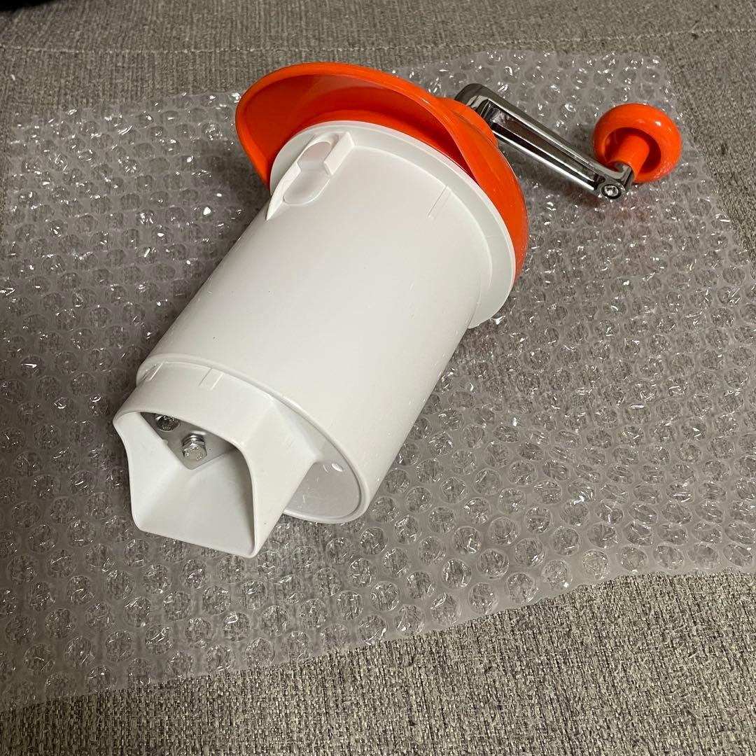 タイガー氷削り機　きょろちゃん　かき氷　オレンジ　くま　ABF-F100 復刻版