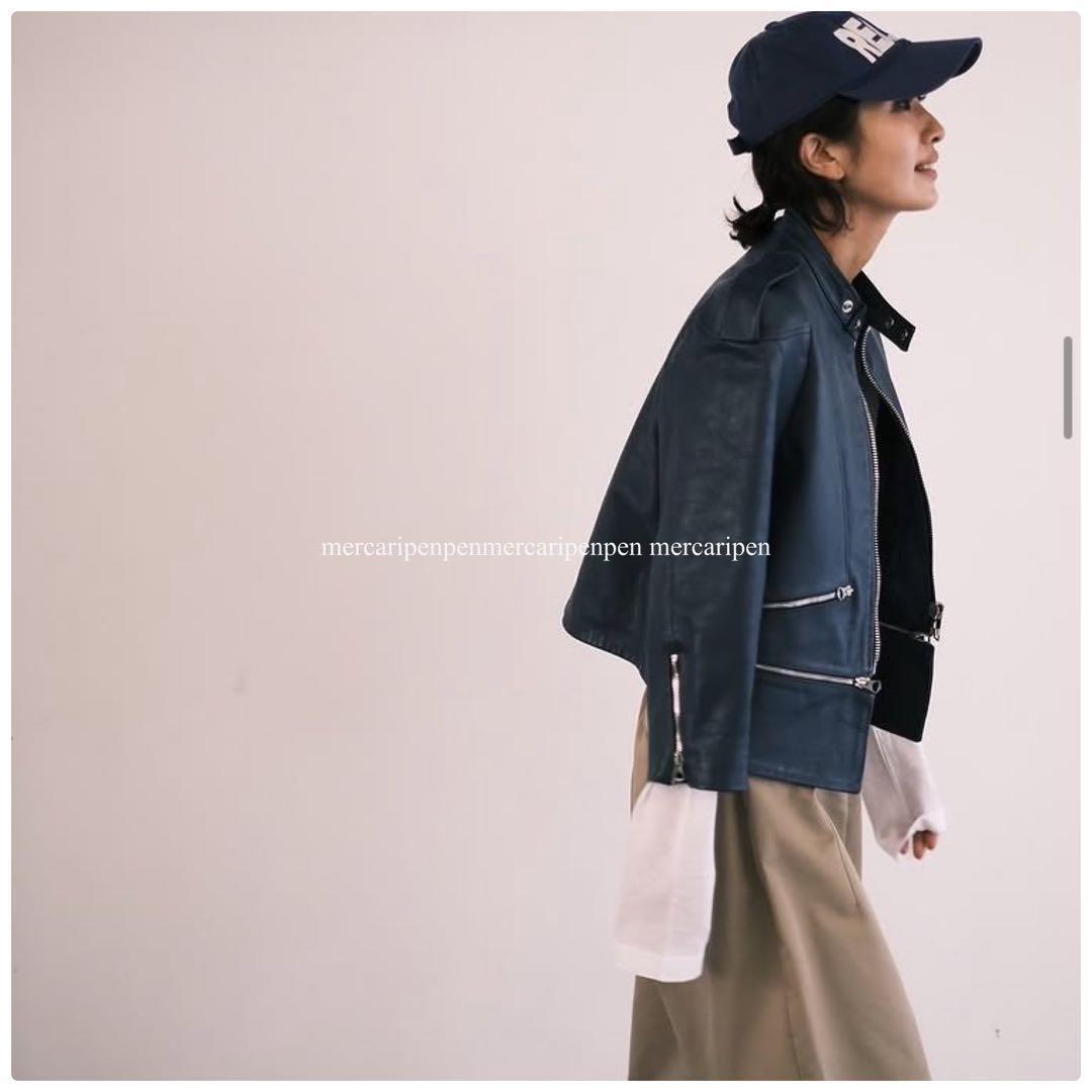 ゴールデングース　ライダース　ジャケット nala sayakaさん着用