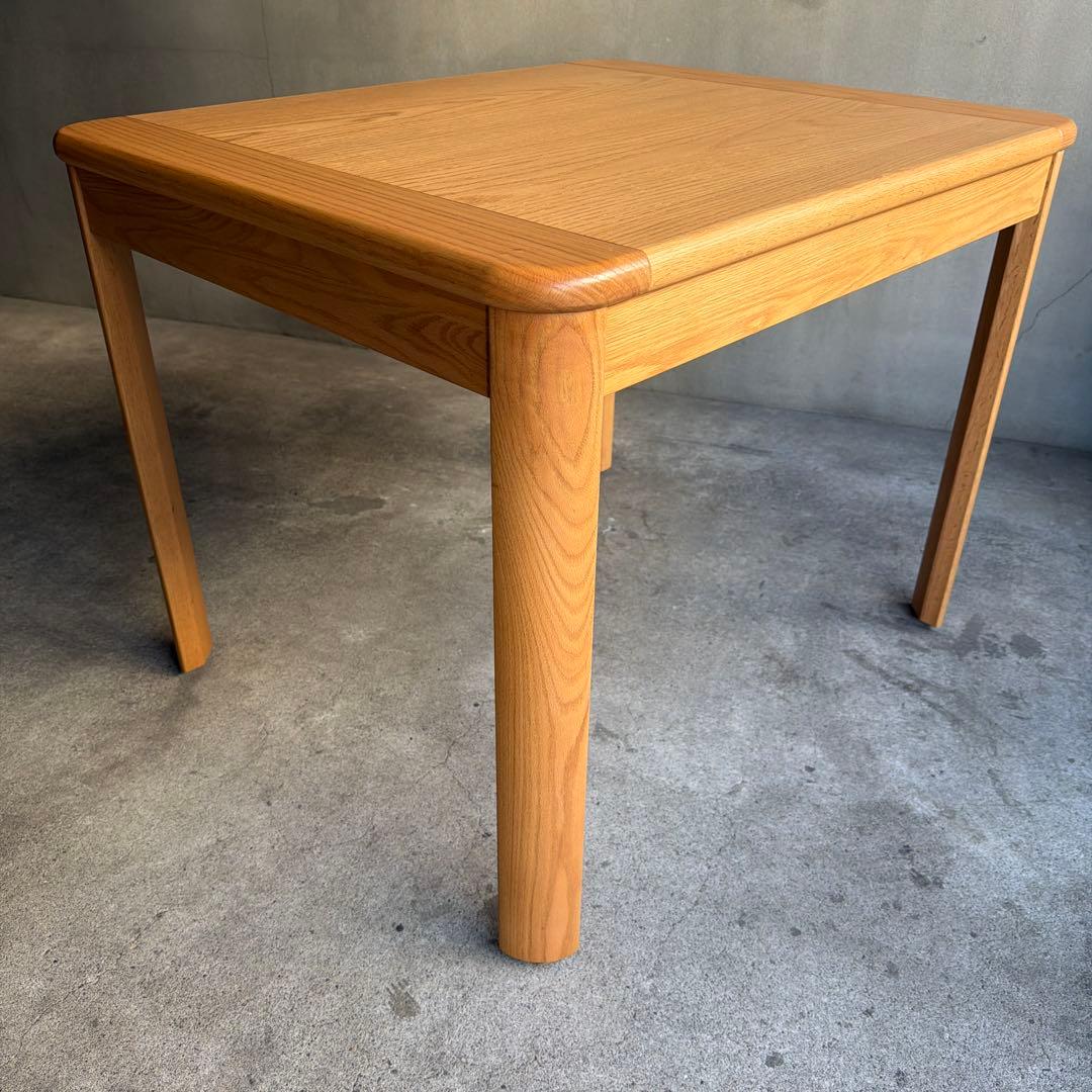 未使用品　飛騨家具　イバタインテリア　エクステンションテーブル　伸長式テーブル