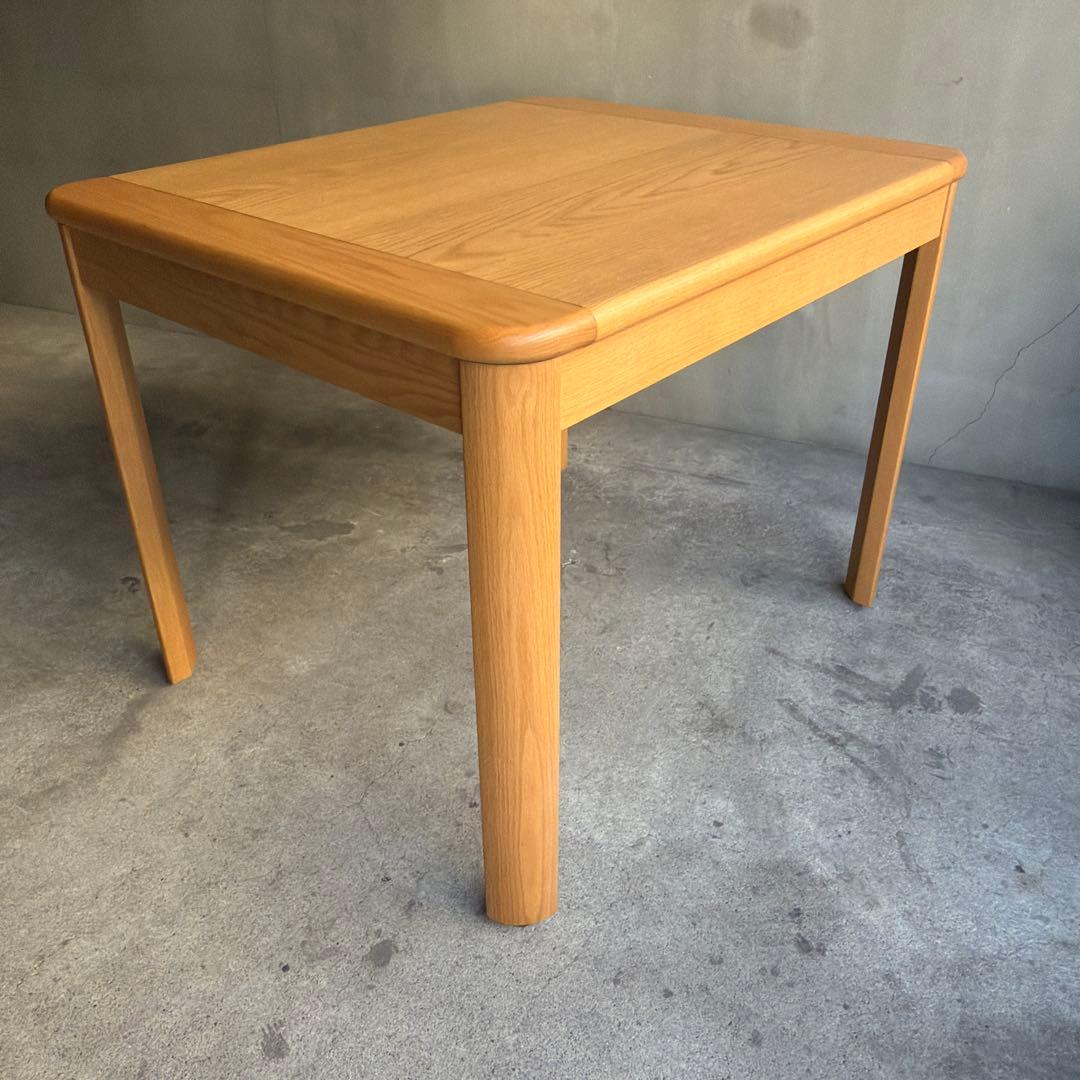 未使用品　飛騨家具　イバタインテリア　エクステンションテーブル　伸長式テーブル