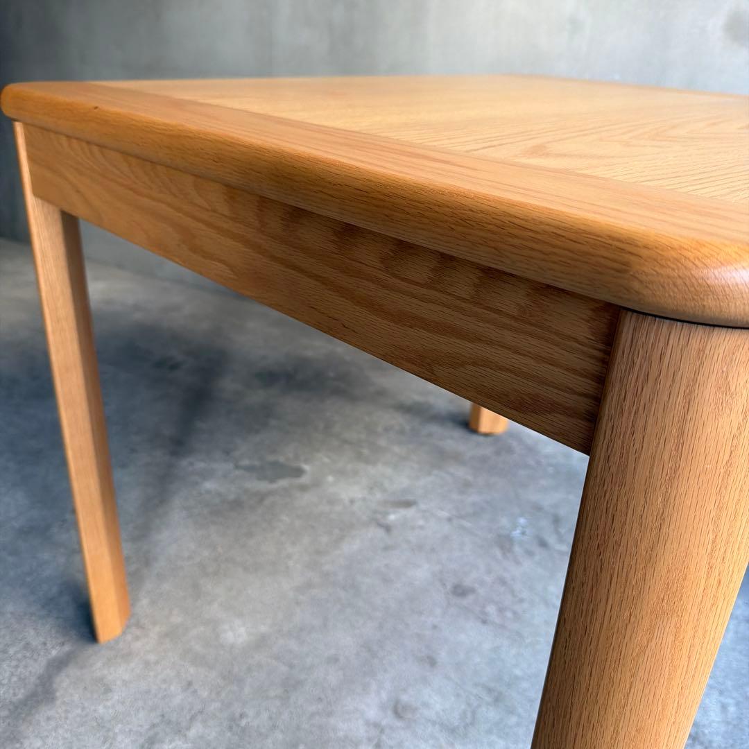 未使用品　飛騨家具　イバタインテリア　エクステンションテーブル　伸長式テーブル