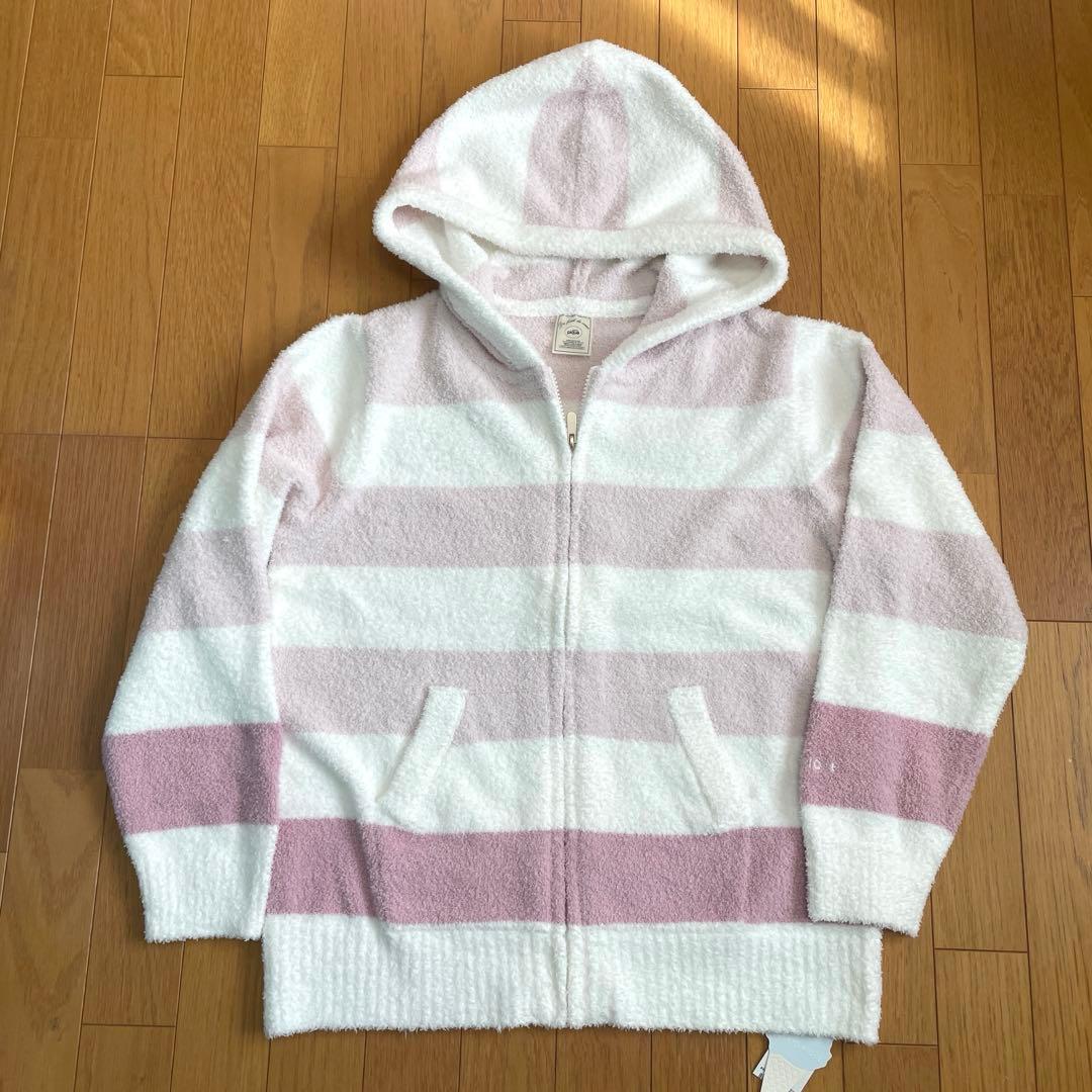 新品　ジェラートピケ　ルームウェア　上下セット パーカ＆ロングパンツ　ピンク