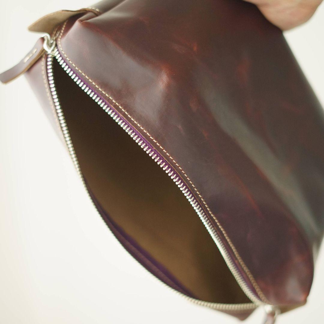 クロムエクセルレザーポーチ 選べるカラー