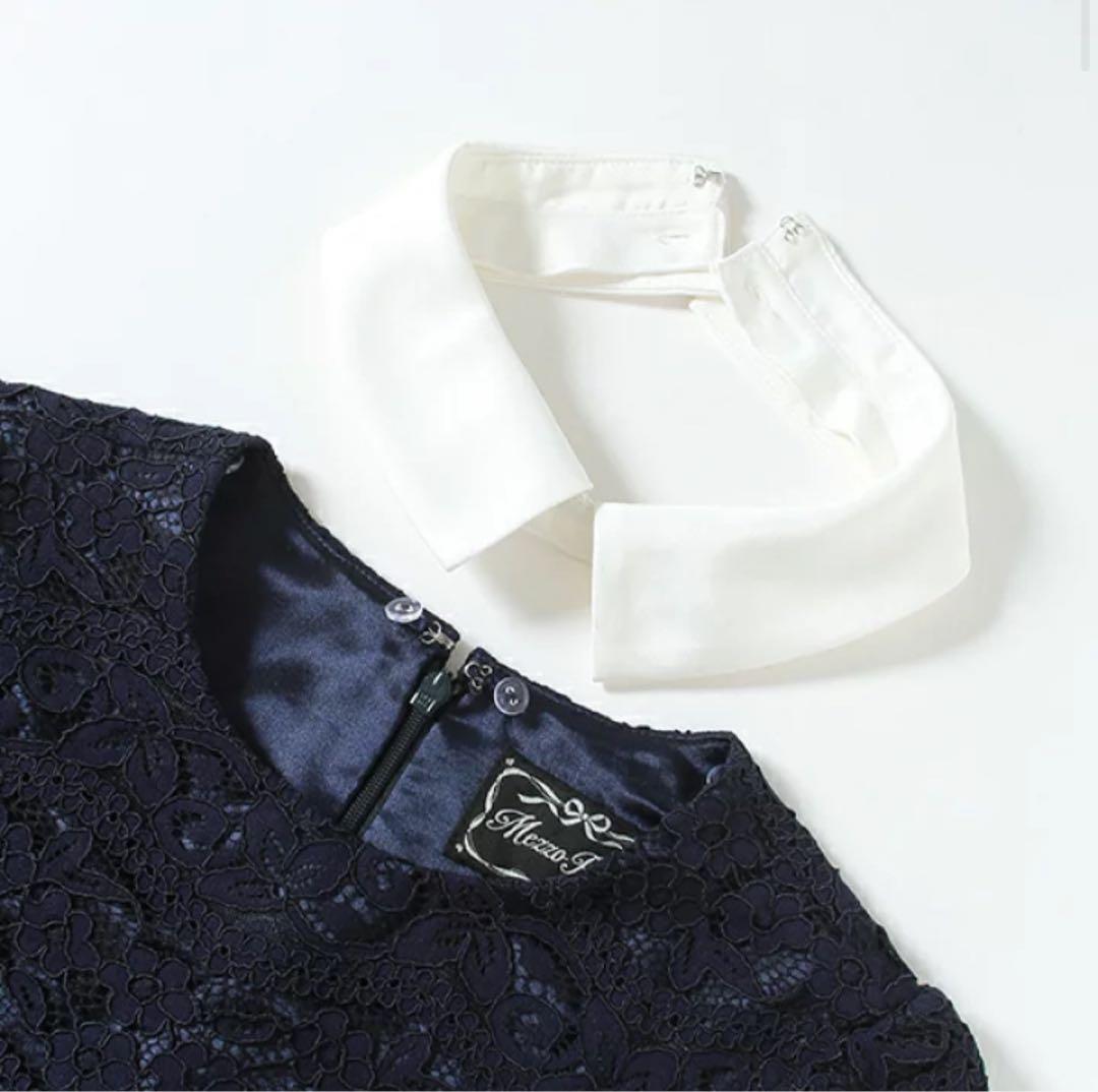 極美品⭐︎1回短時間着用のみ　メゾピアノ　ワンピース　フォーマル　卒服　150