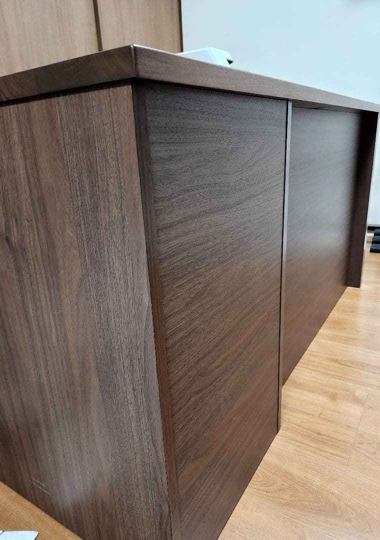 デスク　役員　自宅用　会社用　特注　ハイクラス　机　鍵付引き出しあり　再出品