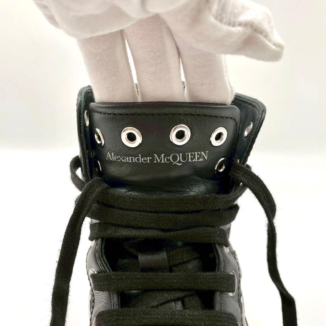 Alexander McQUEEN レザーチャンキー スニーカー ハイカット