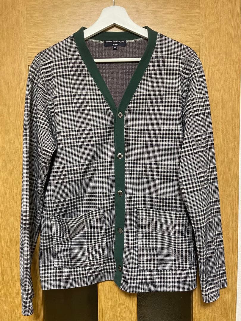 COMME des GARCONS カーディガン M チェック柄