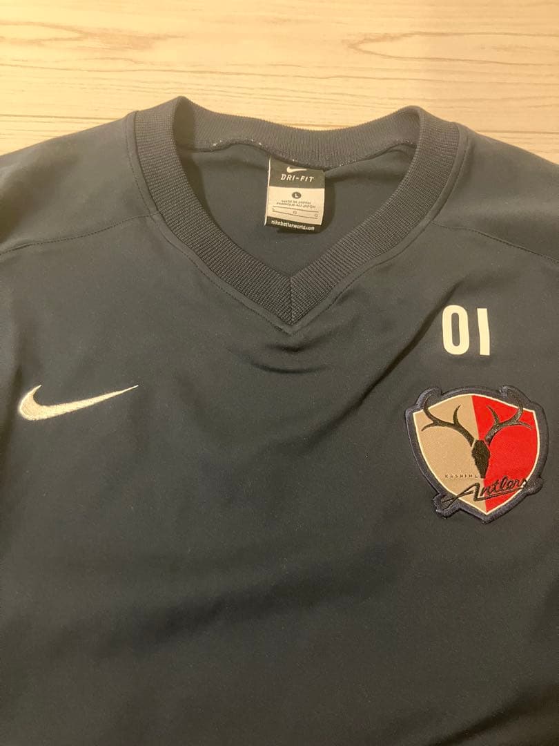 レア品⭐︎鹿島アントラーズスタッフ支給品　ピストレ上のみ　Lサイズ