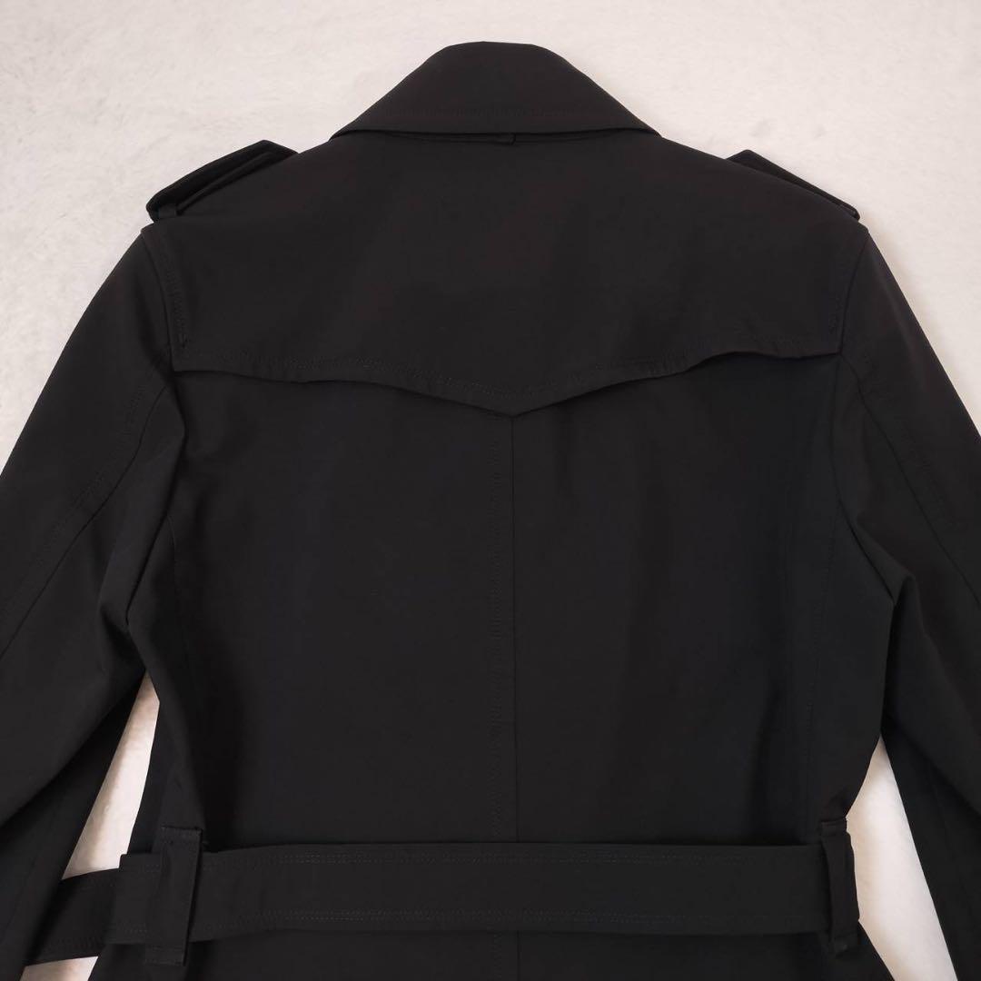 ✨美品✨　バーバリーブラックレーベル　トレンチコート　ダブル　ノバチェック　M