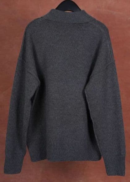 AMI PARIS ハート刺繍 セーター 男女兼用 秋冬ニット M