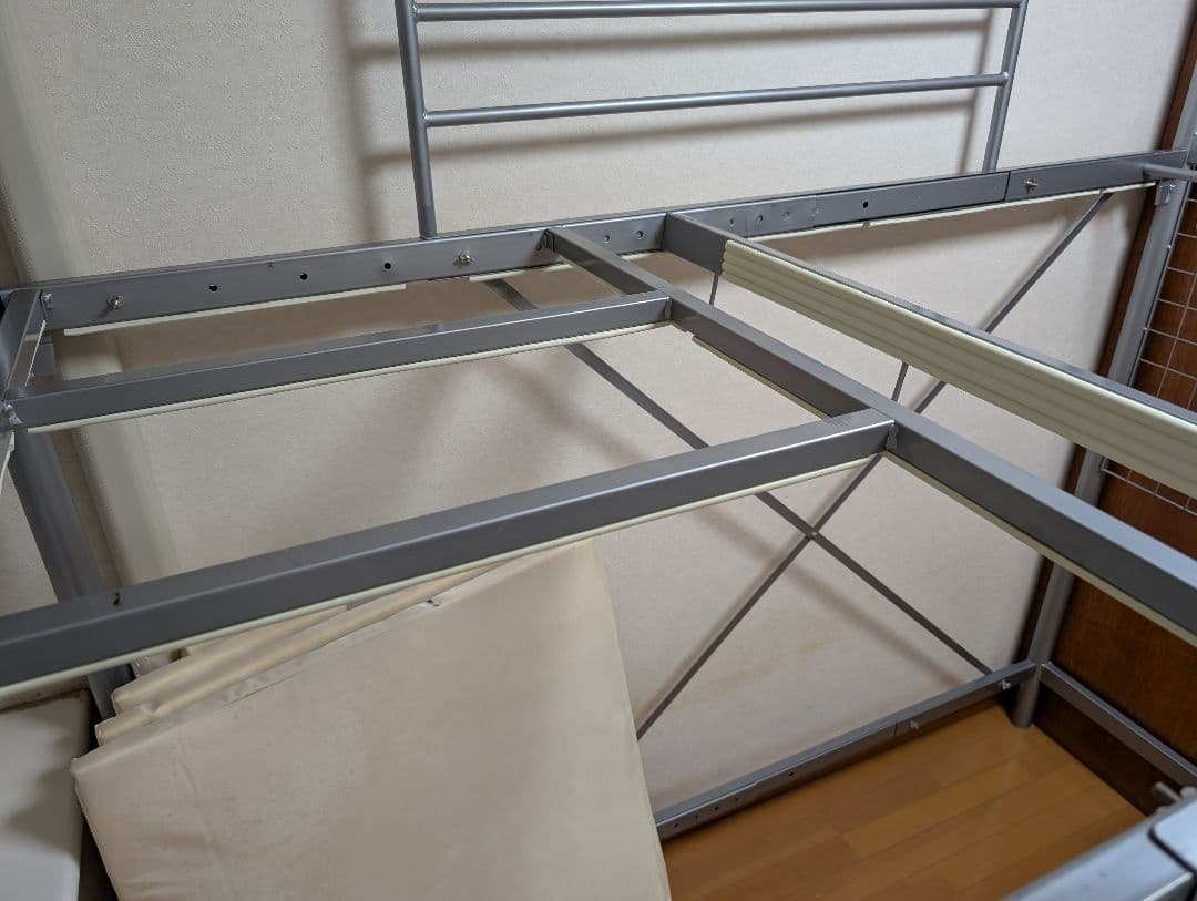 5月処分予定 長さ調整可能 のびのびロフトベッド