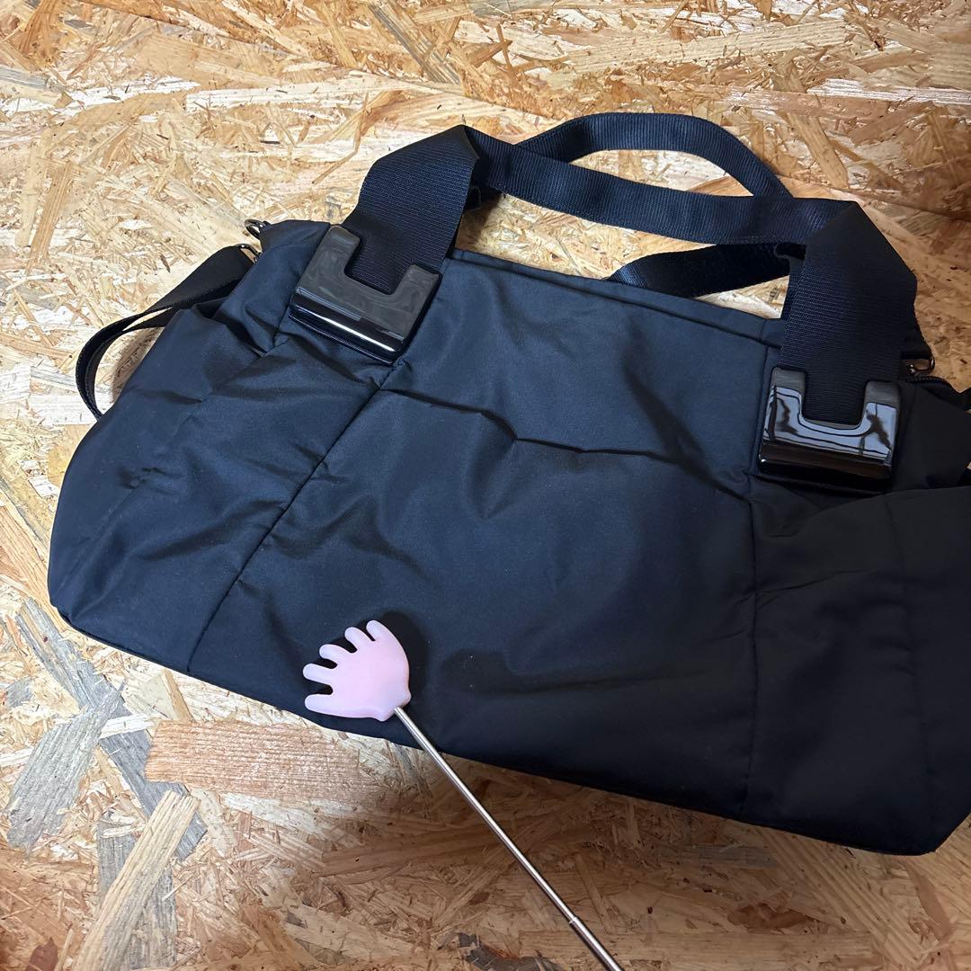 ear papillonner イヤパピヨネ ナイロン 2way ブラック