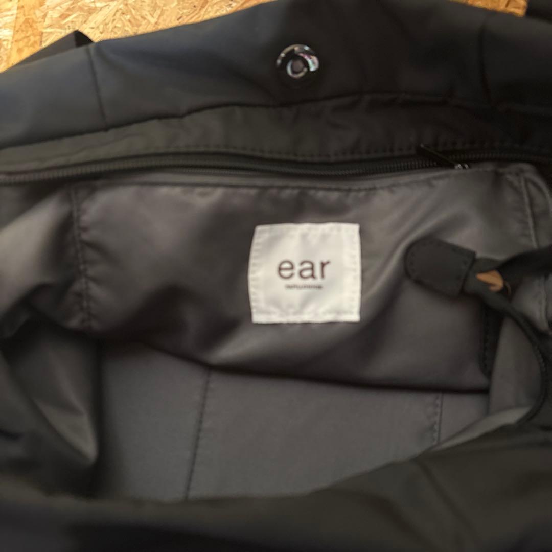 ear papillonner イヤパピヨネ ナイロン 2way ブラック