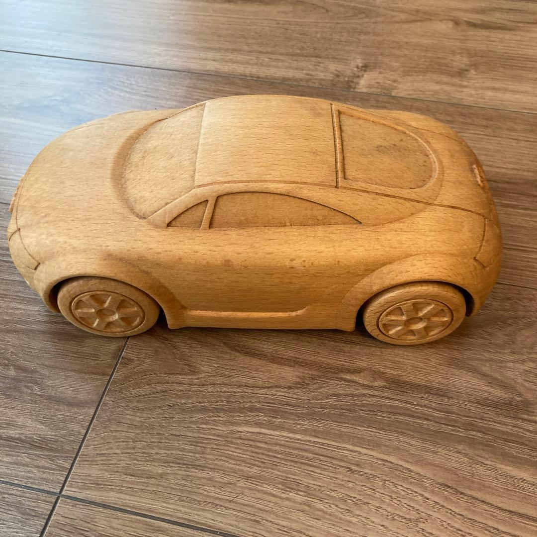 【レア】Audi TT 好き必見 木製　置物