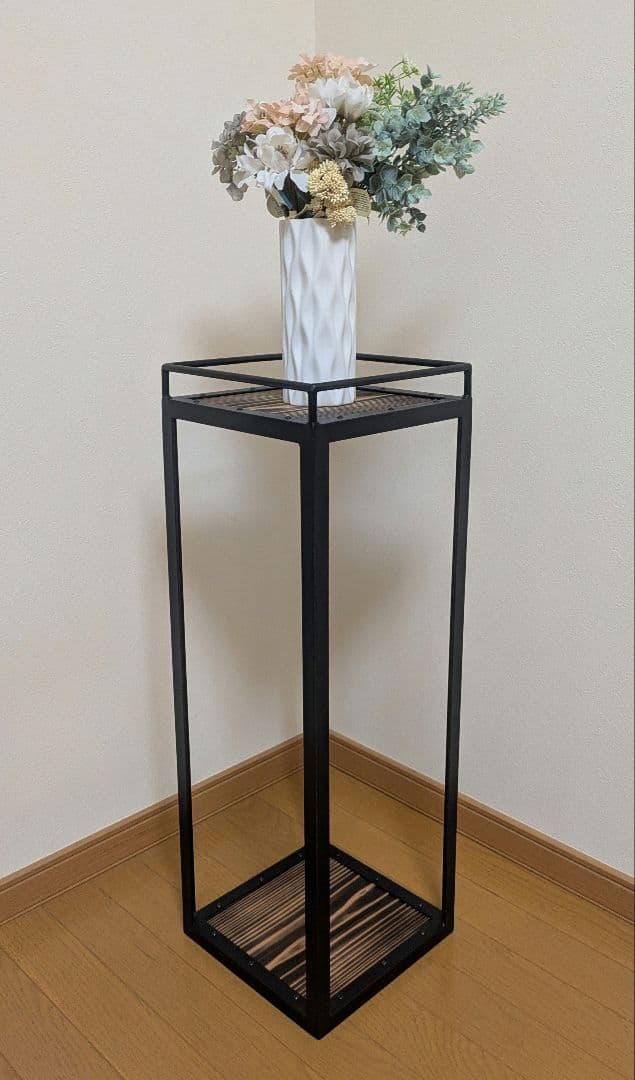 アイアン家具、アイアン什器、観葉植物台、展示台、アイアンラック(即納品)