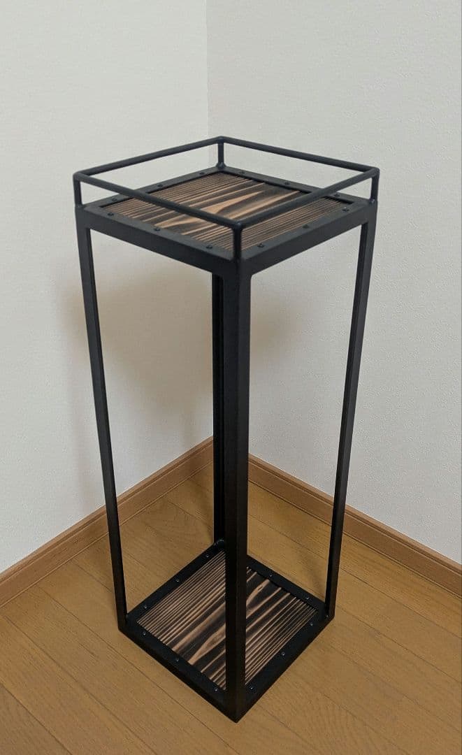 アイアン家具、アイアン什器、観葉植物台、展示台、アイアンラック(即納品)