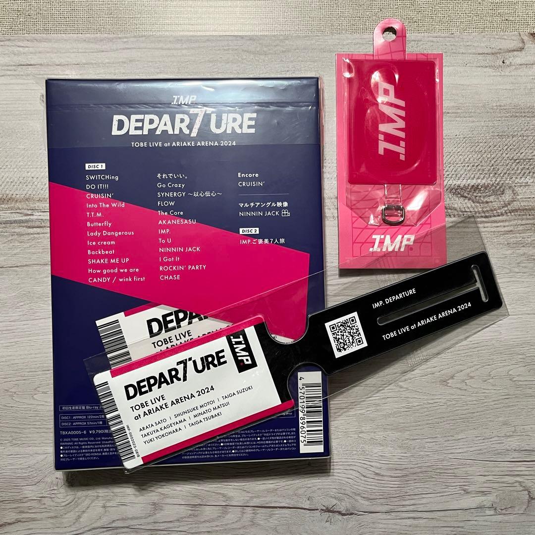 ま*ま様 IMP. TOBE LIVE DEPARTURE初回生産限定盤Blu-