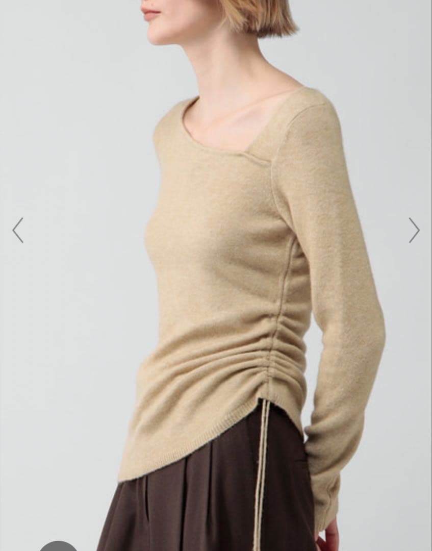 2025年 現行品✨セオリー ニット アシンメトリー カシミヤ 長袖 3.9万