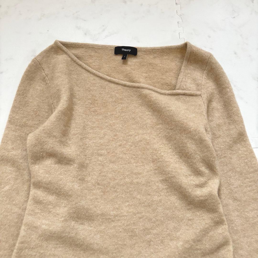 2025年 現行品✨セオリー ニット アシンメトリー カシミヤ 長袖 3.9万
