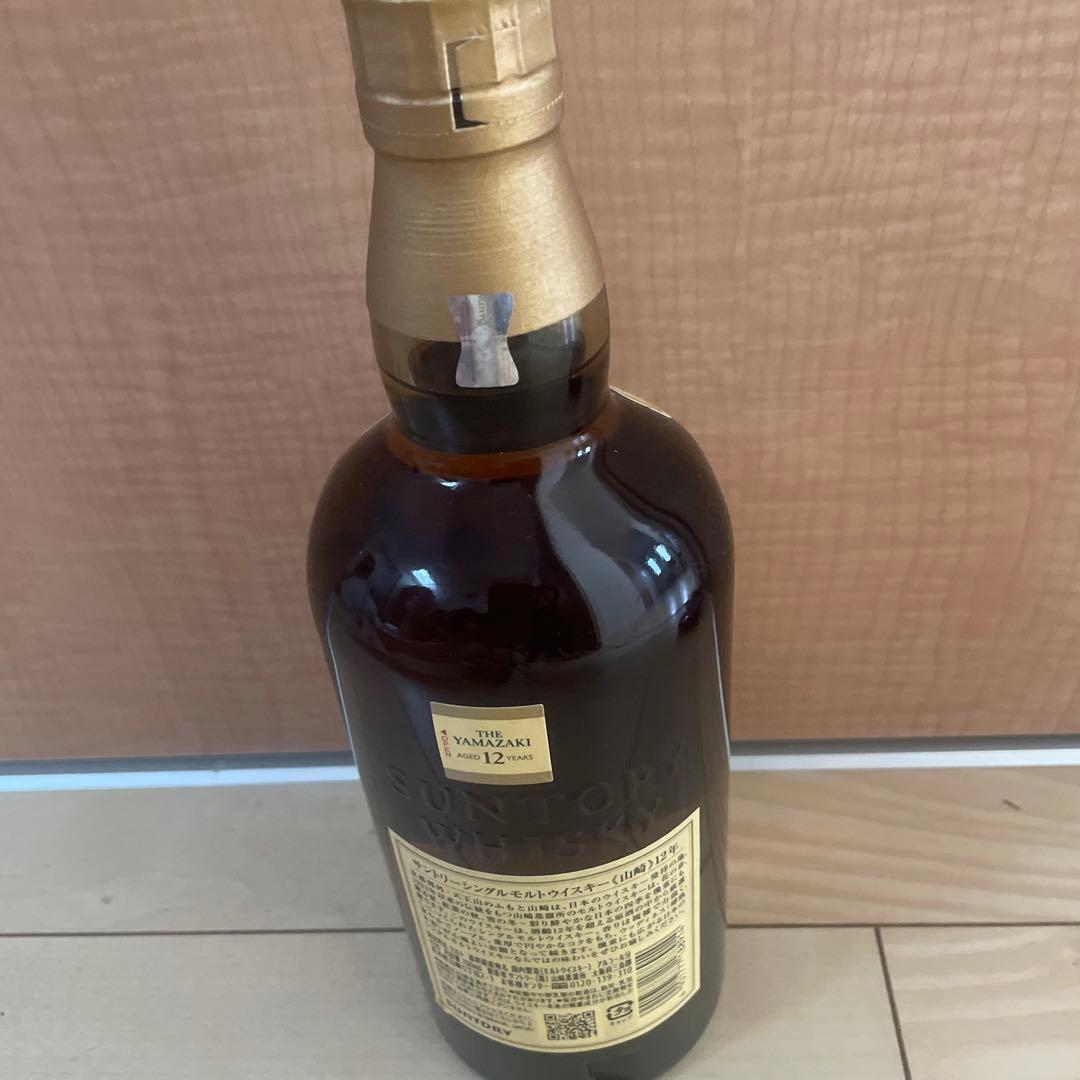 Yamazaki シングルモルトウイスキー 山崎12年 (正規品・箱なし)