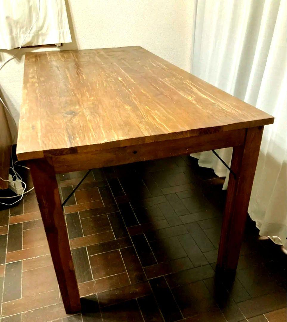 【値下げ中】CRASHGATE/JOHANTABLE木製ダイニング長方形テーブル