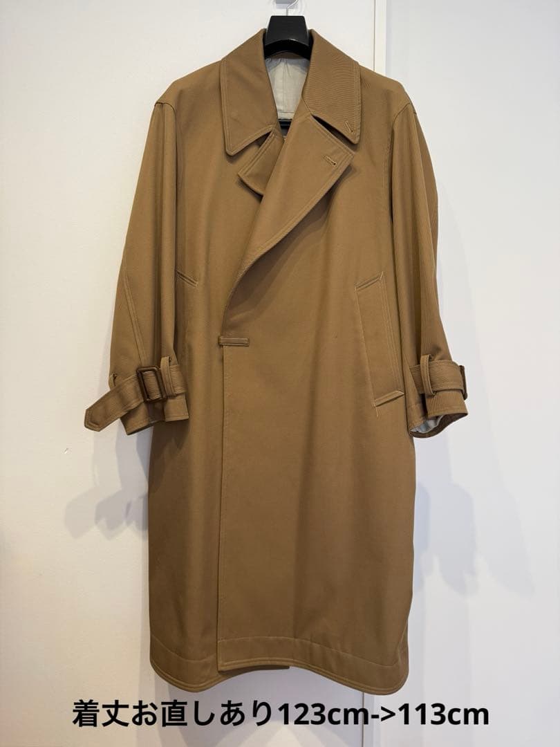 ぞ*三様 YOKE WOOL KARSEY DOUBLE BREASTED コー