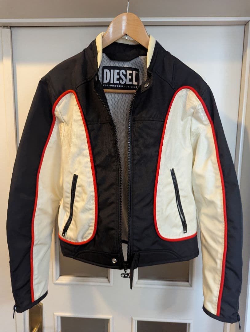 DIESEL グレン期美品・有名人多数着用モデル ジップアップライダース