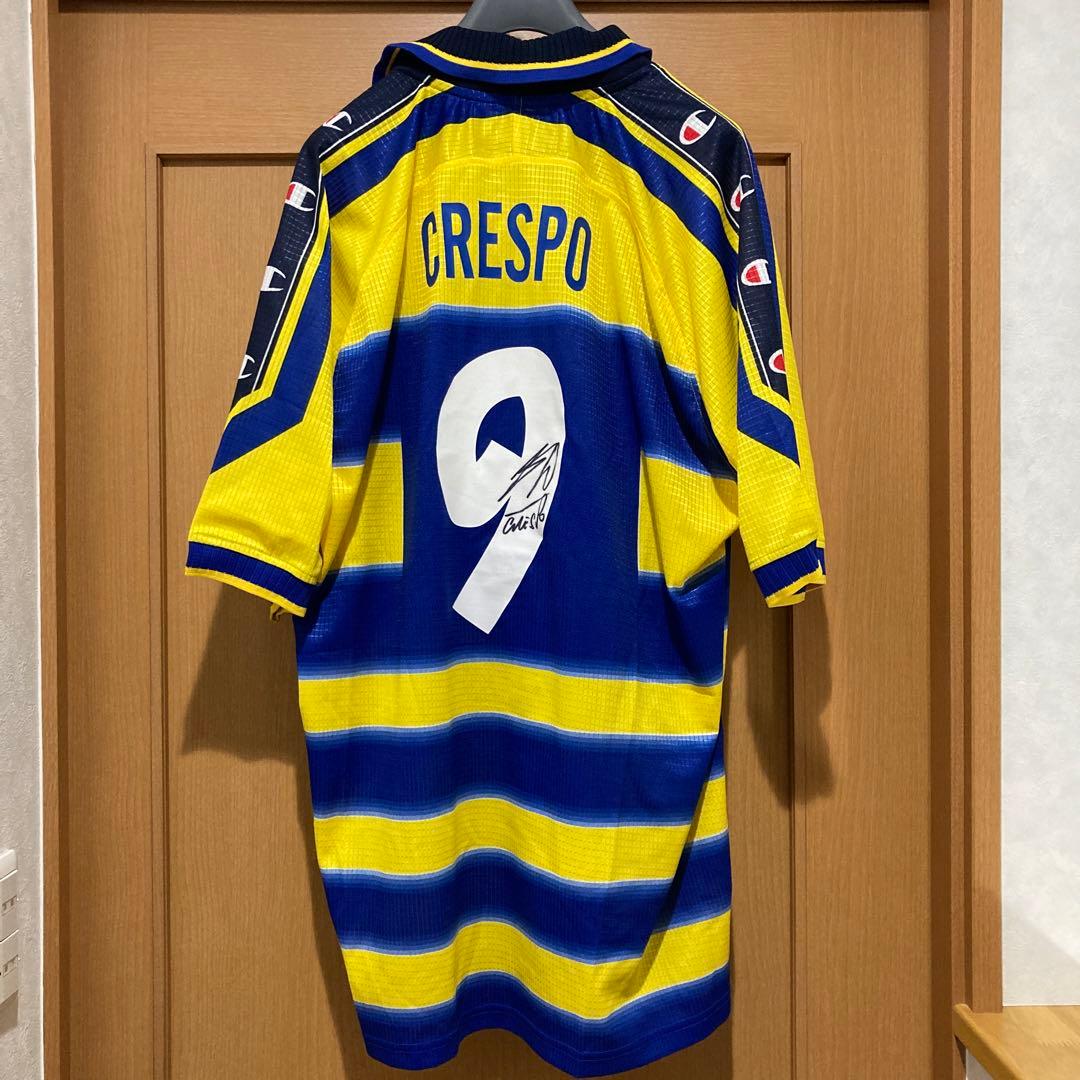 エルナン・クレスポ 直筆サイン入り パルマFC ユニフォーム 【未使用】