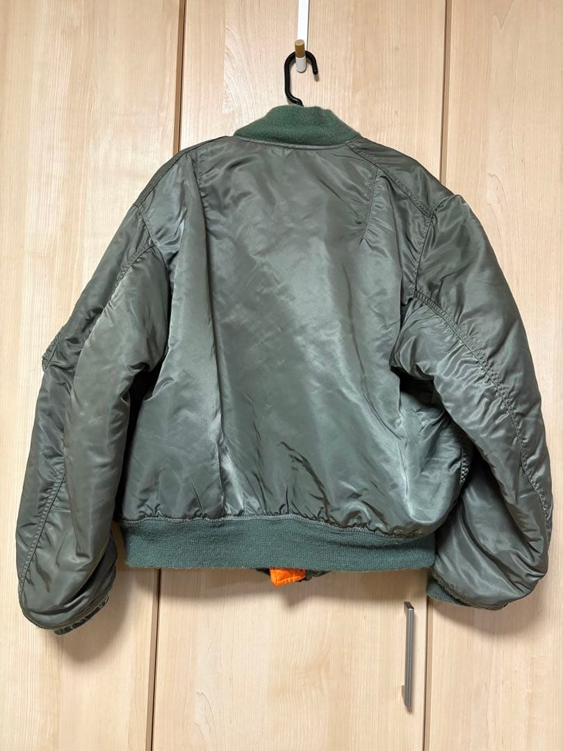 80sアルファMA-1 ALPHA INDUSTRIES size XL